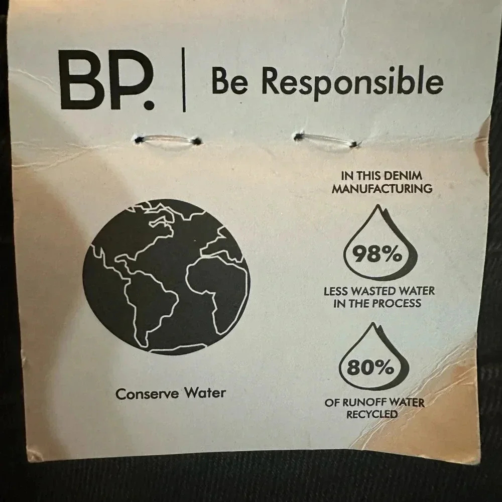 BP black paint splatter design jeans size 31/30 - Picture 9 of 10